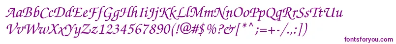 Zapfchanceryc Font – Purple Fonts