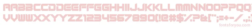 RocketRinder Font – Pink Fonts on White Background