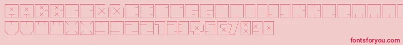 Weitere Informationen zur AndreTLight-Schriftart AndreTLight-Schriftart – Rote Schriften auf rosa Hintergrund