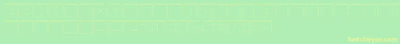 Lisätietoja AndreTLight-fontista AndreTLight-fontti – keltaiset fontit vihreällä taustalla