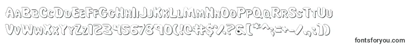 MissAmandaShadow Font – Embossed Fonts