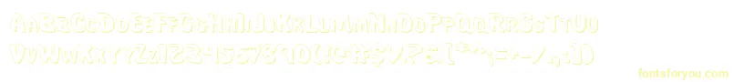 MissAmandaShadow Font – Yellow Fonts