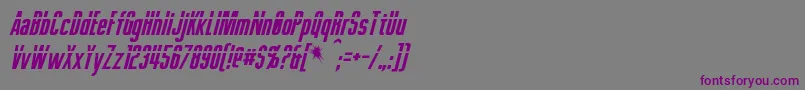 Saiba mais sobre a fonte PhelpsItalic Fonte PhelpsItalic – fontes roxas em um fundo cinza