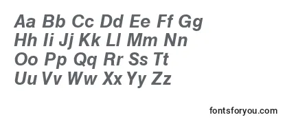 HelveticaGreekBoldInclined-fontti
