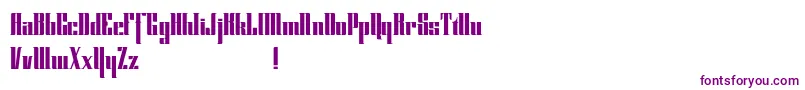 Cybergothicdemo-fontti – violetit fontit
