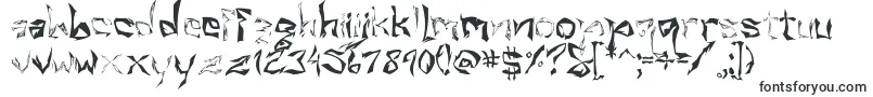 Шрифт Villain – шрифты, начинающиеся на V