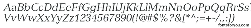 VersaillesltstdItalic-fontti – OTF-fontit
