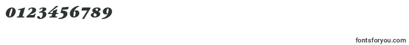 ItcGaramondLtUltraItalic Font – Fonts for Numbers and Digits