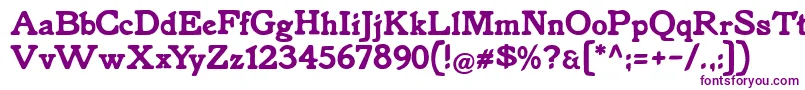 Knorke Font – Purple Fonts