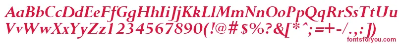 PurloinBoldItalic Font – Red Fonts
