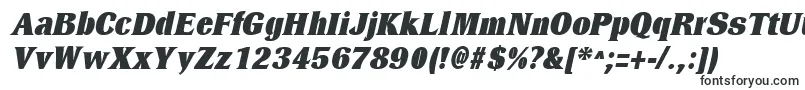 DresselblackItalic-fontti – Kirjainfontit