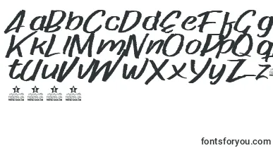 PaperRibPersonalUse font – chalk Fonts