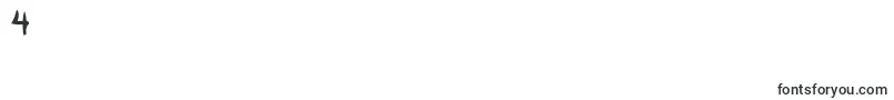 フォントThemoment – フォント数字4