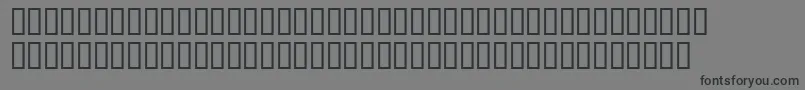 P22HopperSketches Font – Black Fonts on Gray Background