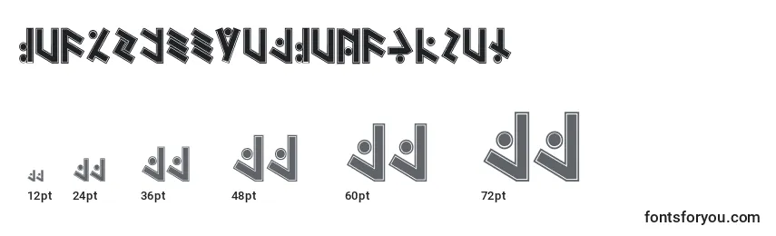 TemphisSweatermonkey Font Sizes