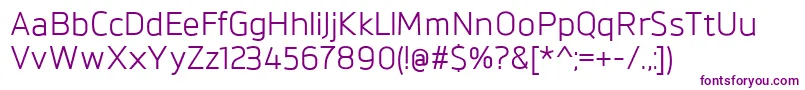 Подробнее о шрифте BrokmanRegular Шрифт BrokmanRegular – фиолетовые шрифты