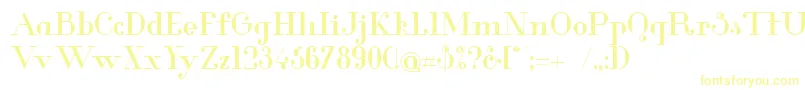 GlamorMedium Font – Yellow Fonts