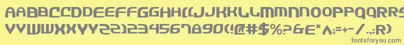 Jannsv2 Font – Gray Fonts on Yellow Background