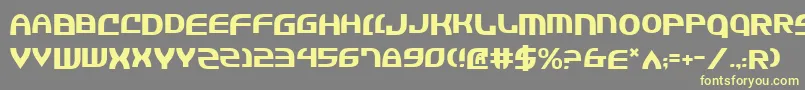 Jannsv2 Font – Yellow Fonts on Gray Background