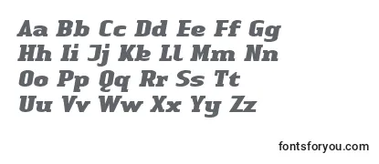 Шрифт LinotypeAuthenticSerifBlackitalic