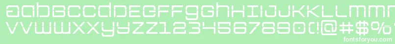 Colonymarineslaser Font – White Fonts on Green Background