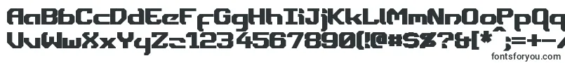 DynothermBold-fontti – Alkavat D:lla olevat fontit
