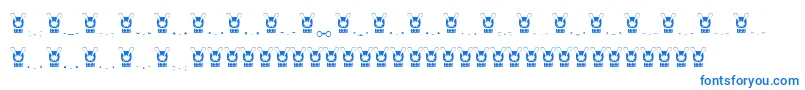 KawaiiEyes Font – Blue Fonts
