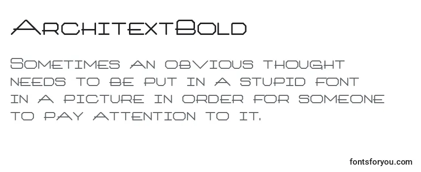 ArchitextBold Font