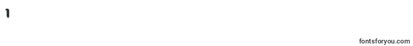 フォントSolid3D – フォント数字1