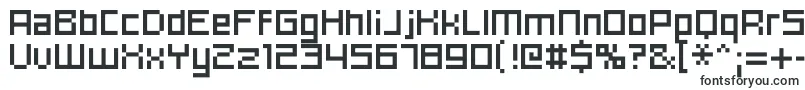 Hooge0655 Font – Very wide Fonts
