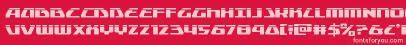 fuente Globaldynamicslaser – Fuentes Rosadas Sobre Fondo Rojo
