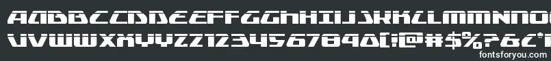 Globaldynamicslaser Font – White Fonts on Black Background
