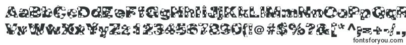 HolymolyNormal-fontti – Alkavat H:lla olevat fontit