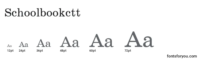 Schoolbookctt Font Sizes
