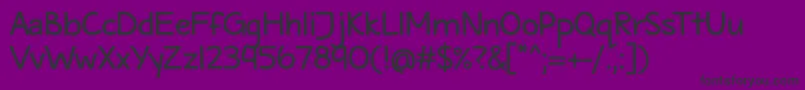 MaritimeTropicalNeueDsbold Font – Black Fonts on Purple Background