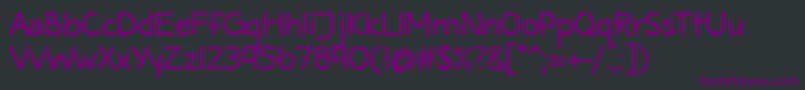 MaritimeTropicalNeueDsbold Font – Purple Fonts on Black Background