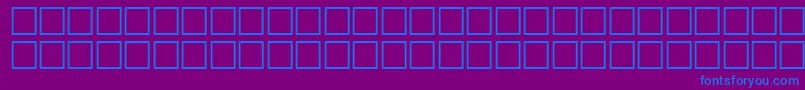 fuente TechsymbolsRegular – Fuentes Azules Sobre Fondo Morado