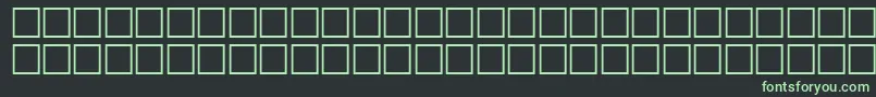fuente TechsymbolsRegular – Fuentes Verdes Sobre Fondo Negro
