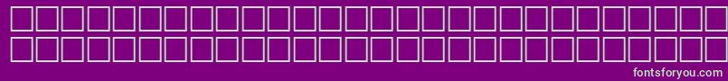 Шрифт TechsymbolsRegular – зелёные шрифты на фиолетовом фоне