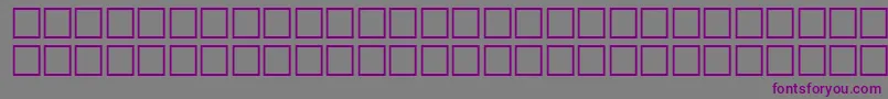 fuente TechsymbolsRegular – Fuentes Moradas Sobre Fondo Gris