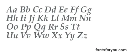 PalladiumcBolditalic Font