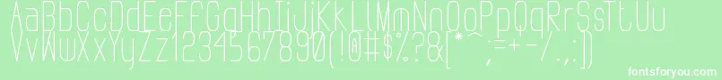 Lisätietoja PudahuelSans-fontista PudahuelSans-fontti – valkoiset fontit vihreällä taustalla