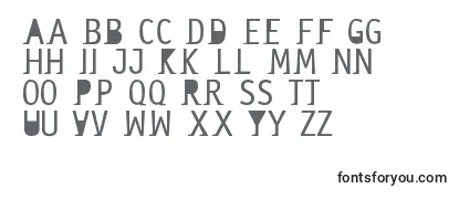 Обзор шрифта Sanserif