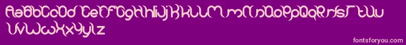 FrankensteinMonster Font – Pink Fonts on Purple Background