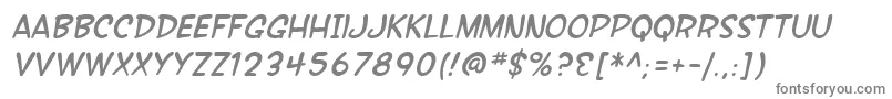 SfWonderComicItalic Font – Gray Fonts