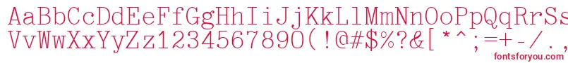 Optimusctt Font – Red Fonts