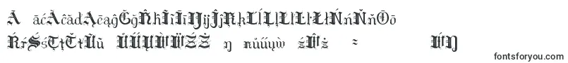 HildaSonnenscheinExtraCharacters Font – Aztec Fonts