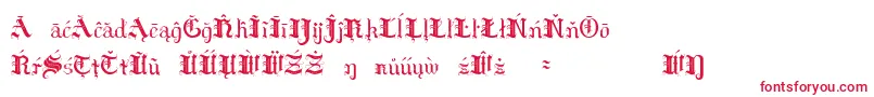 HildaSonnenscheinExtraCharacters Font – Red Fonts