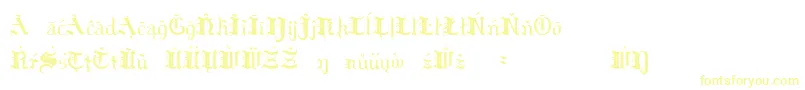 HildaSonnenscheinExtraCharacters Font – Yellow Fonts