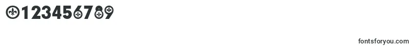 FrenchParticipants Font – Fonts for Numbers and Digits